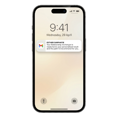 Phone showing the free download arriving in your inbox — click to claim it